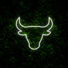 Bull Outline Neon Sign - Reels Custom
