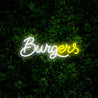 Burger Neon Sign - Reels Custom