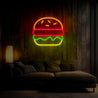 Burger Restaurant Led Neon Sign - Reels Custom