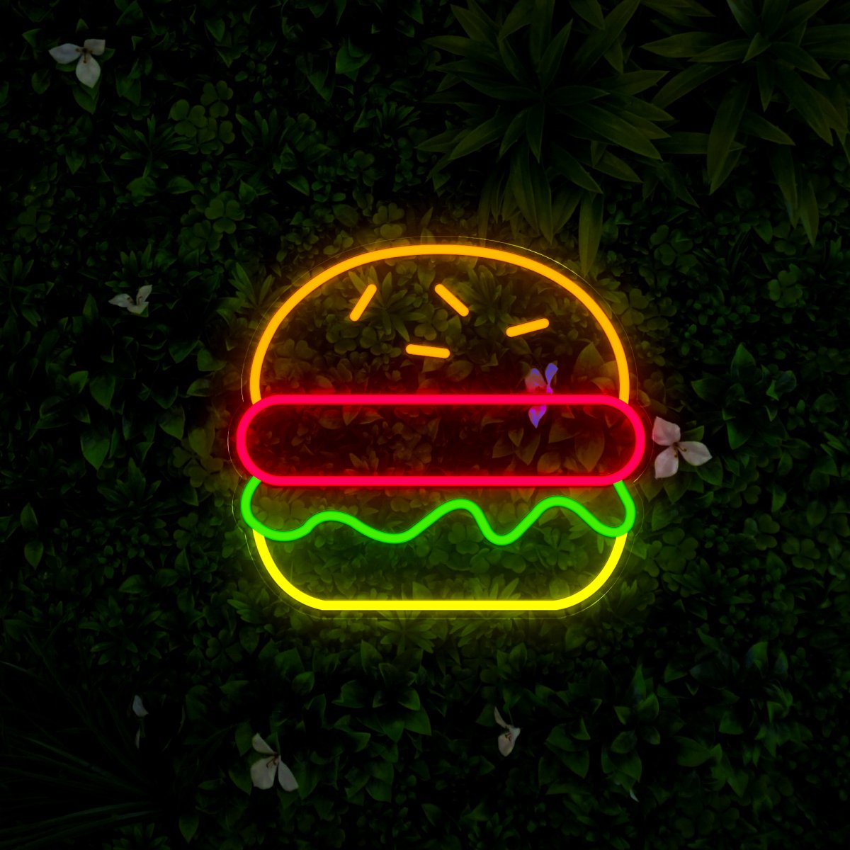 Burger Restaurant Led Neon Sign - Reels Custom