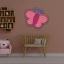 Butterfly Artwork Led Neon Sign - Reels Custom