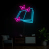 Butterfly Book Neon Sign - Reels Custom