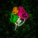Butterfly Woman Neon Sign - Reels Custom