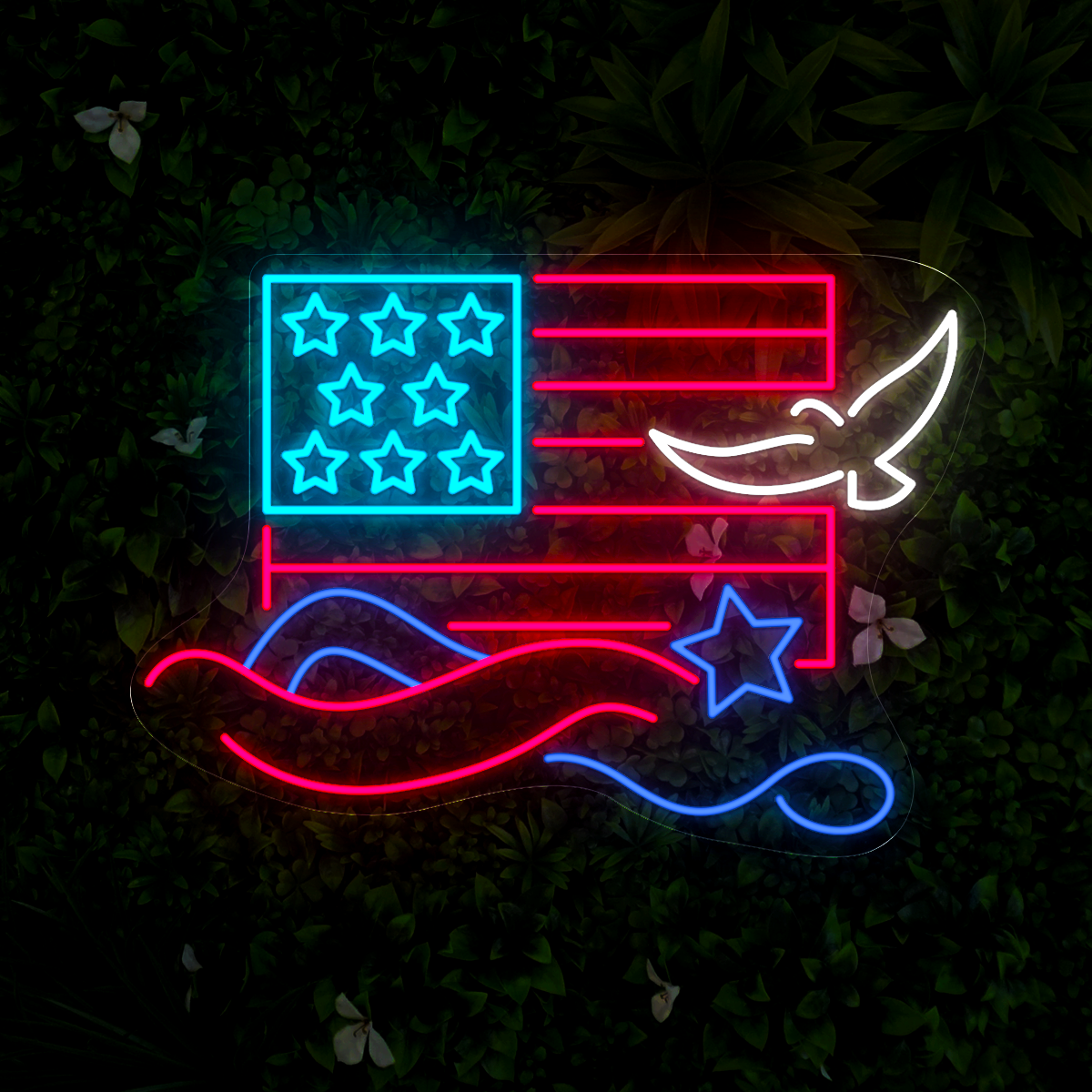 America 4th of July Led Neon Sign