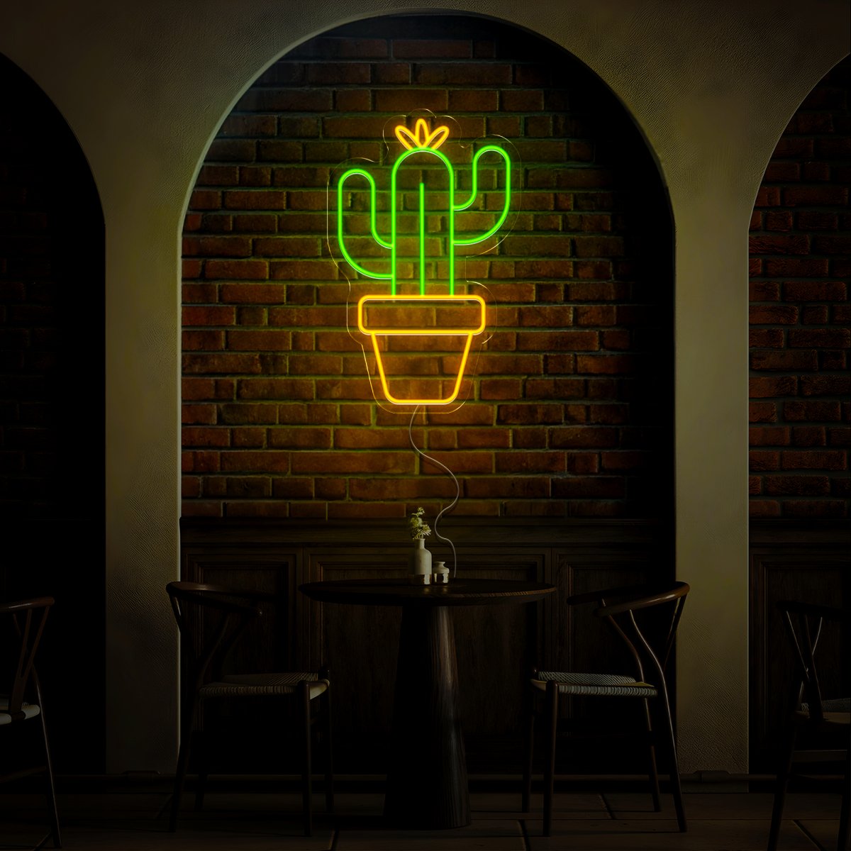 Cactus Neon Sign - Reels Custom