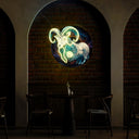 Capricorn Zodiac Artwork Led Neon Sign - Reels Custom