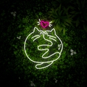 Cats Love Neon Sign - Reels Custom