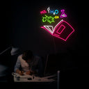 Chemistry Book Led Neon Sign - Reels Custom