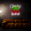 Cherry Bomb Neon Sign - Reels Custom