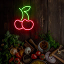 Cherry Fruits Led Neon Sign - Reels Custom