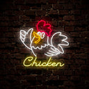 Chicken Neon Sign - Reels Custom