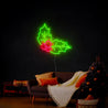 Chrismas Leaves Neon Sign - Reels Custom