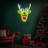 Christmas Antelope Head Christmas Led Neon Sign - Reels Custom