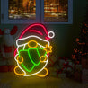Christmas Gnome Neon Sign - Reels Custom
