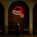 Christmas Santa Hat Led Neon Sign - Reels Custom