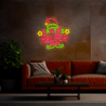 Christmas Santa's Helper Led Noen Sign - Reels Custom