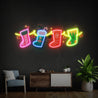 Christmas Socks Family Artwork Led Neon Sign - Reels Custom