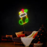 Christmas Socks Neon Sign - Reels Custom