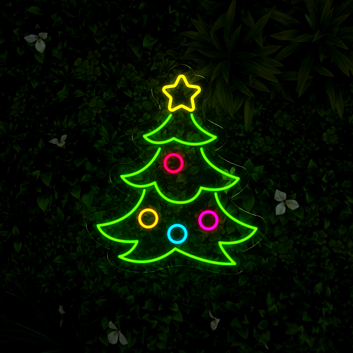Christmas Tree Led Neon Sign - Reels Custom