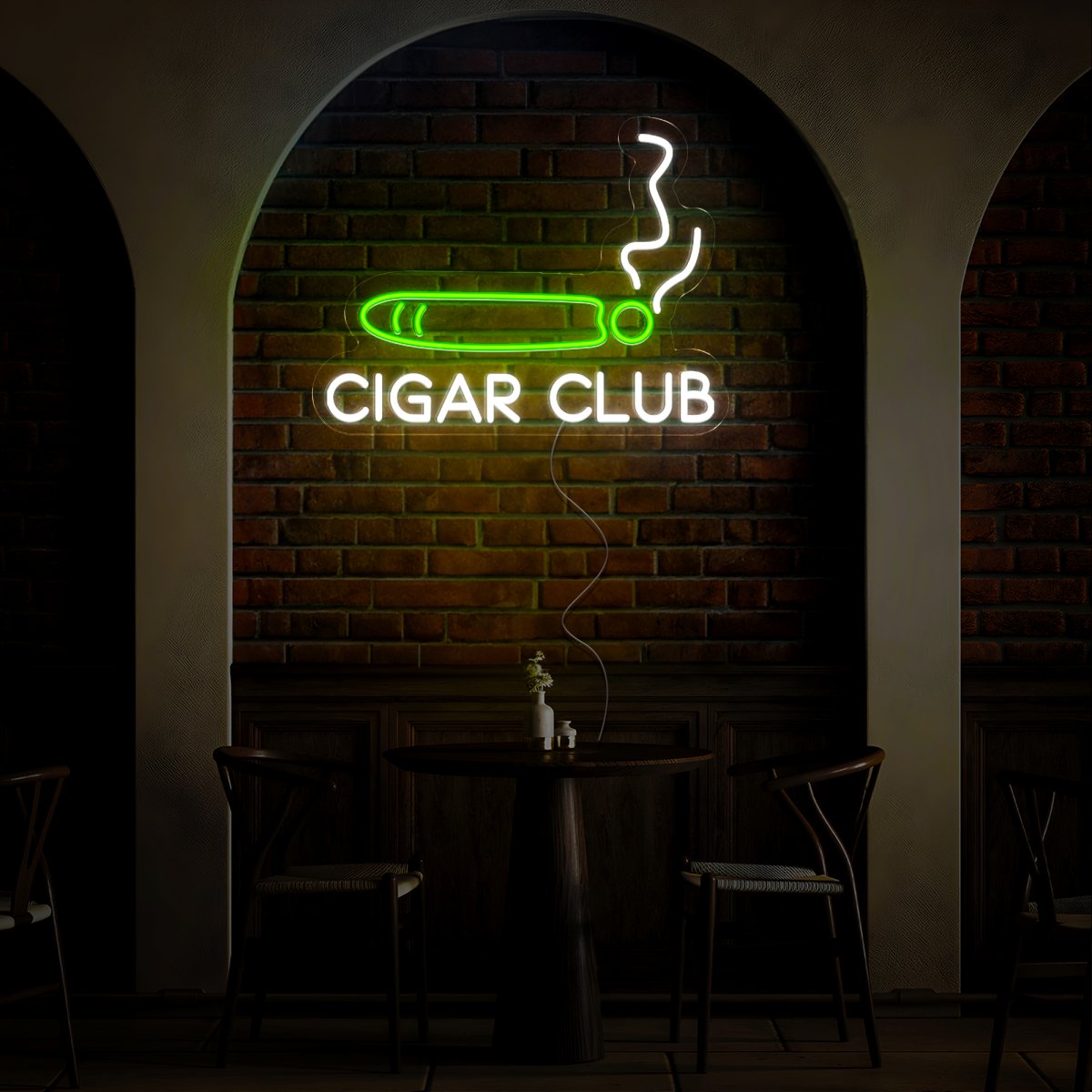 Cigar Club Neon Sign - Reels Custom