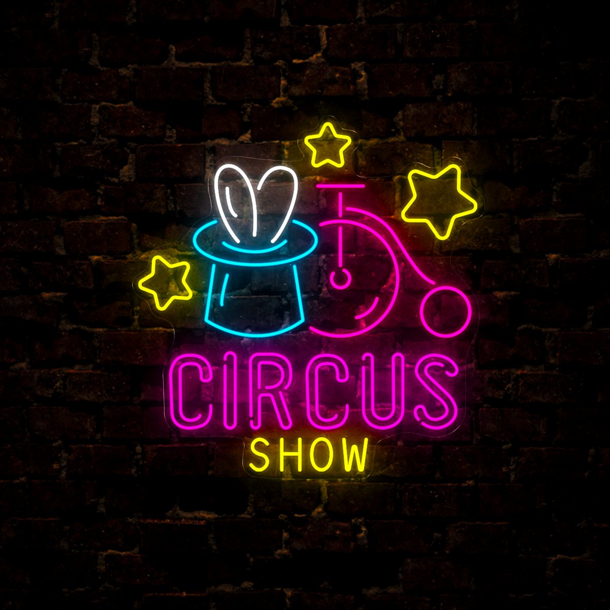 Circus Show Neon Sign - Reels Custom