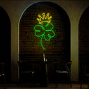 Clover Leaf Shamrock Neon Sign - Reels Custom