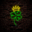 Clover Leaf Shamrock Neon Sign - Reels Custom