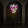 Cocktail Bar Restaurant Neon Sign - Reels Custom