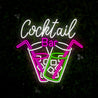 Cocktail Bar Restaurant Neon Sign - Reels Custom