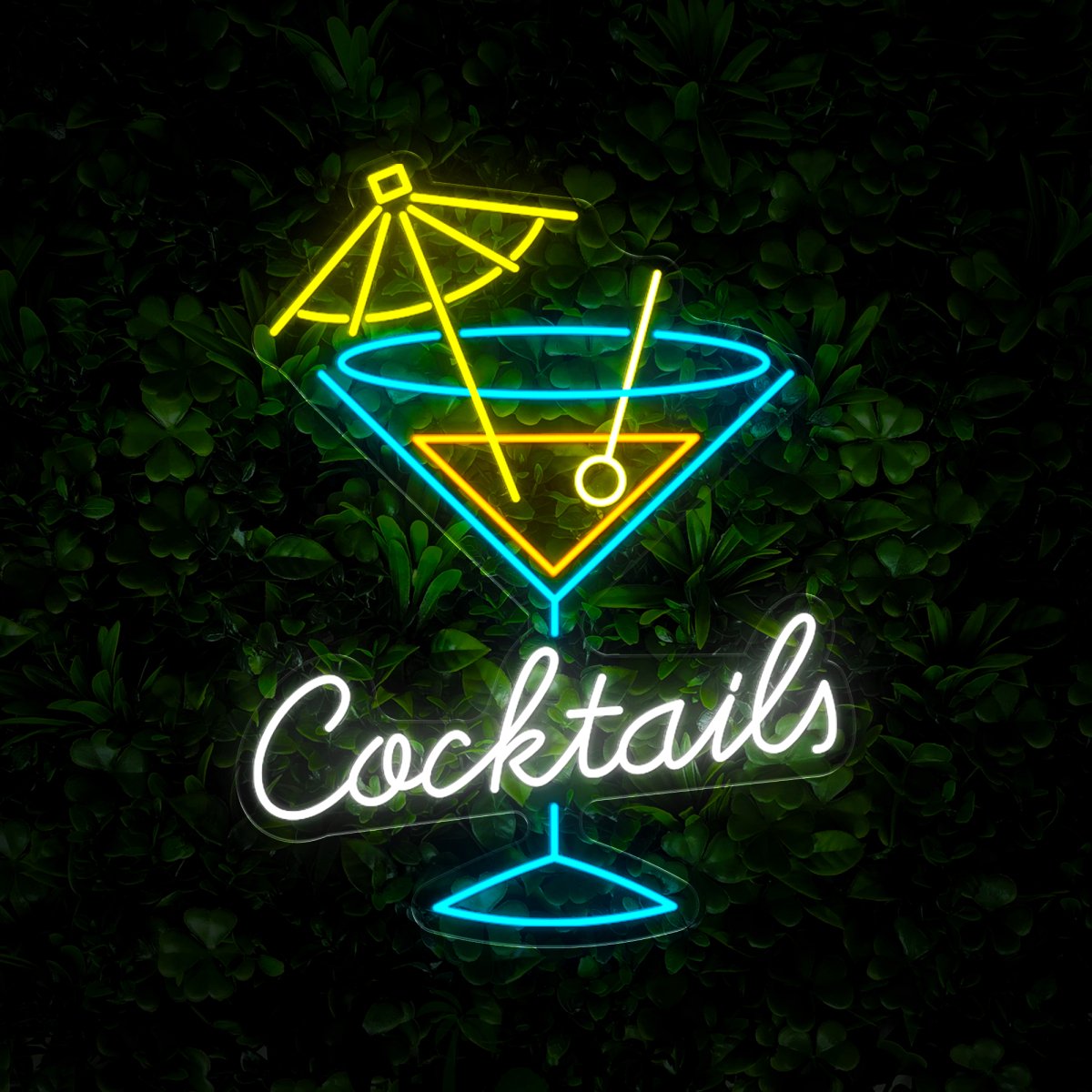 Cocktail Neon Sign - Reels Custom