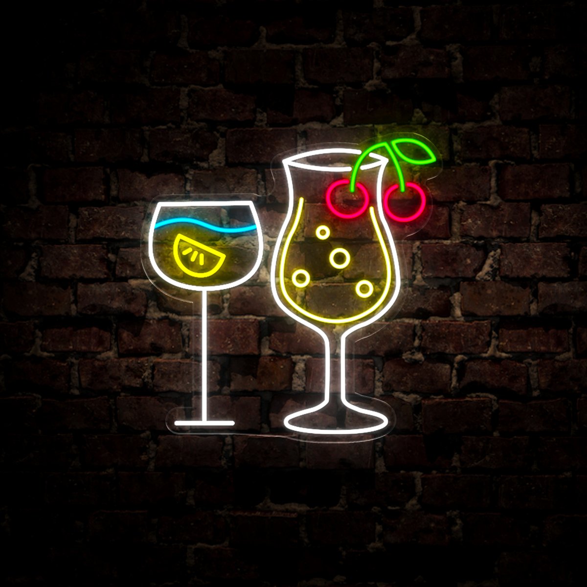 Cocktails Neon Sign - Reels Custom