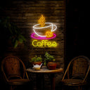 Coffee Decor Neon Sign - Reels Custom