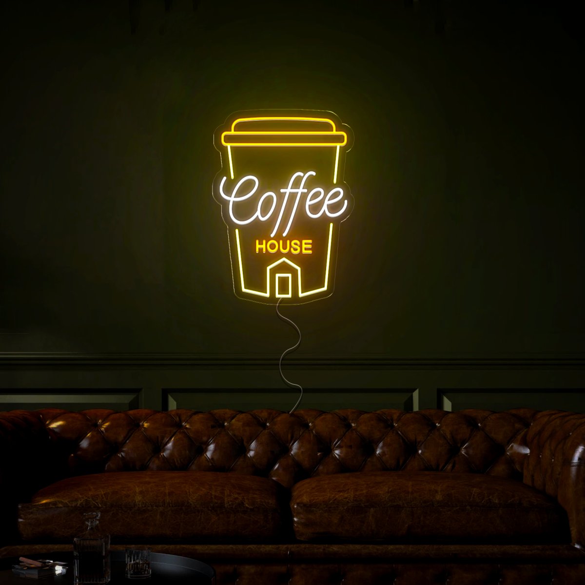 Coffee House Neon Sign - Reels Custom