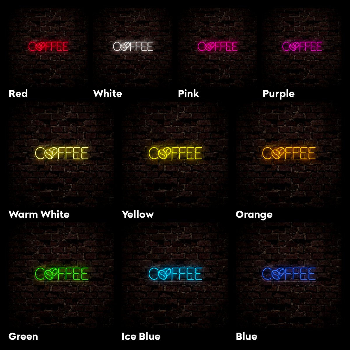Coffee Neon Sign - Reels Custom