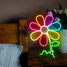 Colorful Flower Led Neon Sign - Reels Custom