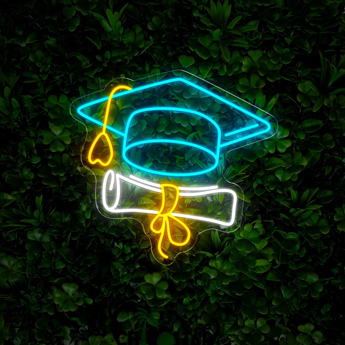 Congrats Grad Neon Sign - Reels Custom