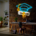 Congrats Grad Neon Sign - Reels Custom