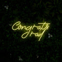Congrats Grad Neon Sign - Reels Custom