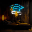 Congrats Grad Neon Sign - Reels Custom