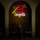 Congrats Neon Sign - Reels Custom