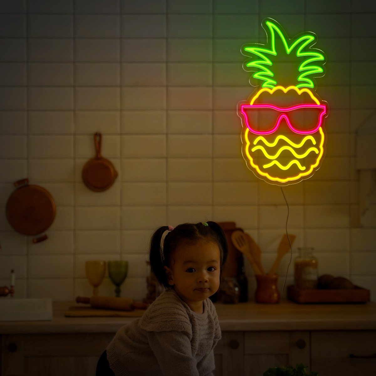 Cool Pineapple Fruits Led Neon Sign - Reels Custom