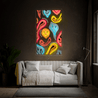 Cool Smiles Artwork Neon Sign - Reels Custom