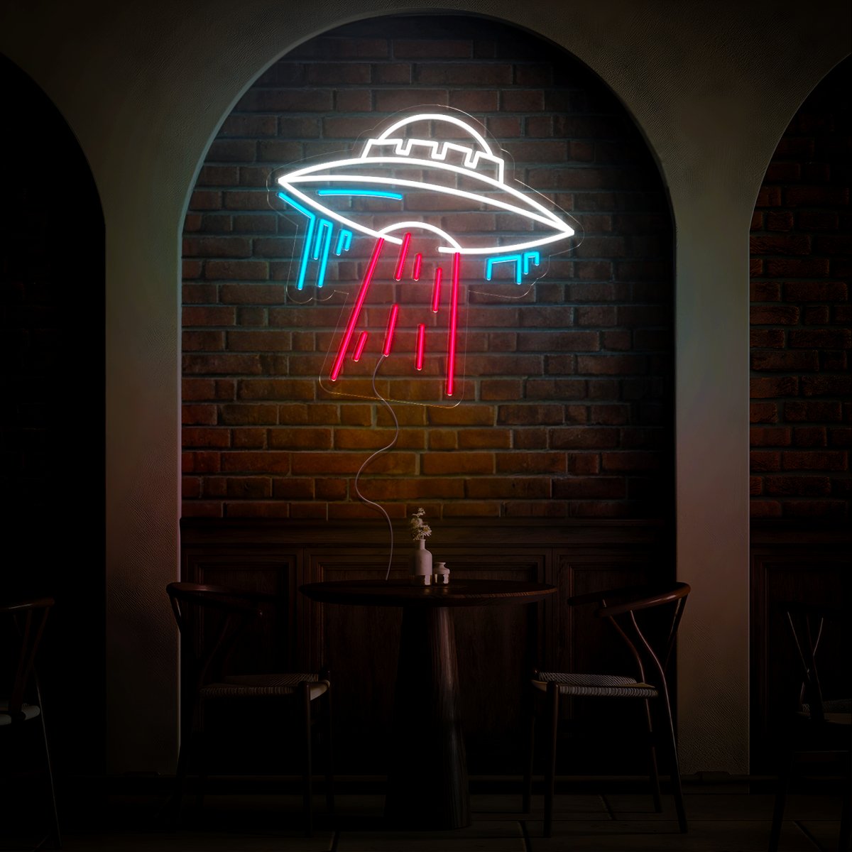 Cool UFO Neon Sign - Reels Custom