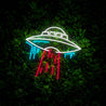 Cool UFO Neon Sign - Reels Custom