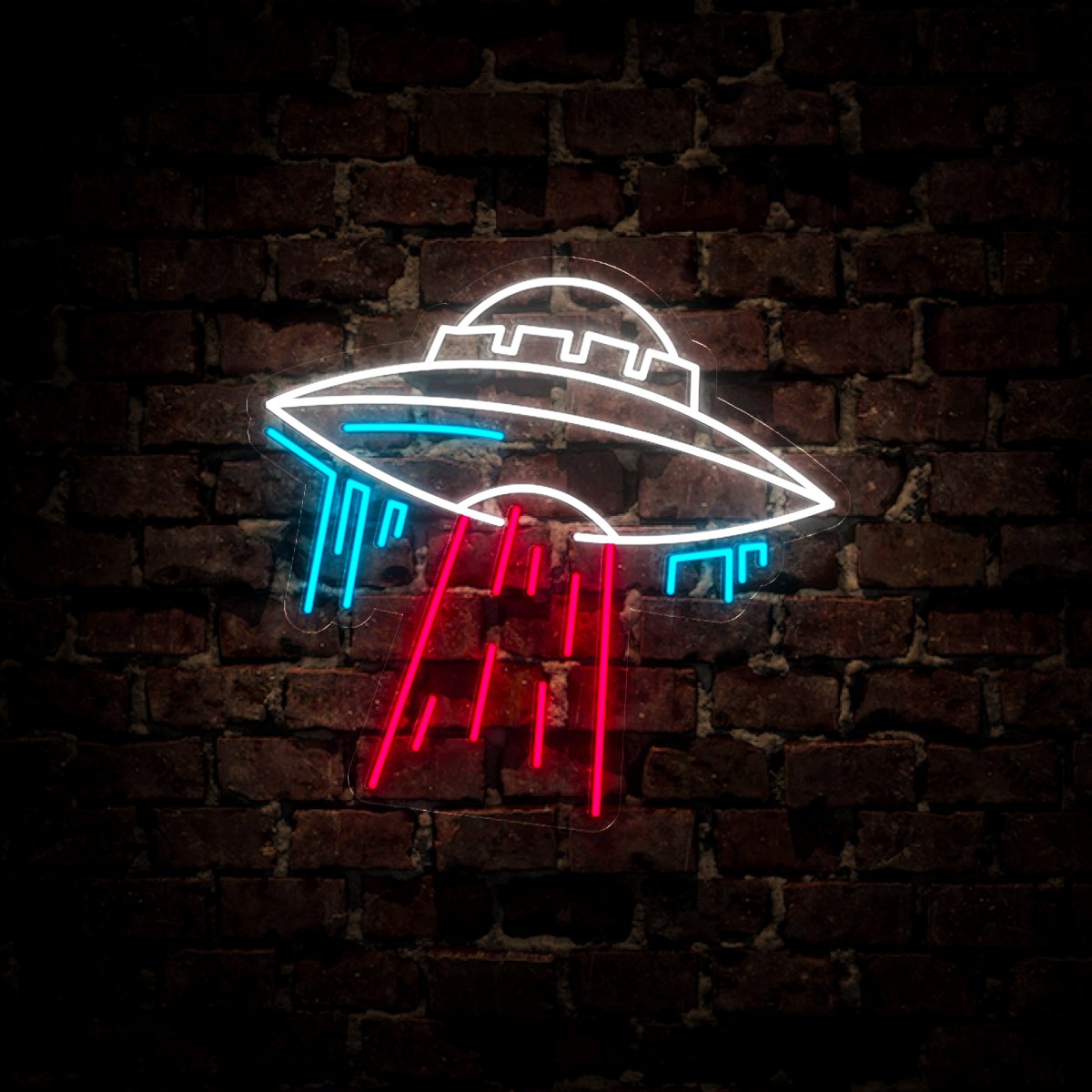 Cool UFO Neon Sign - Reels Custom