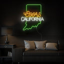 Coors American California Maps Neon Sign - Reels Custom