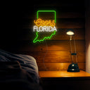 Coors American Florida Maps Neon Sign - Reels Custom