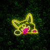 Corgi Dog Neon Sign - Reels Custom