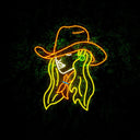 Cowgirl Led Neon Sign - Reels Custom