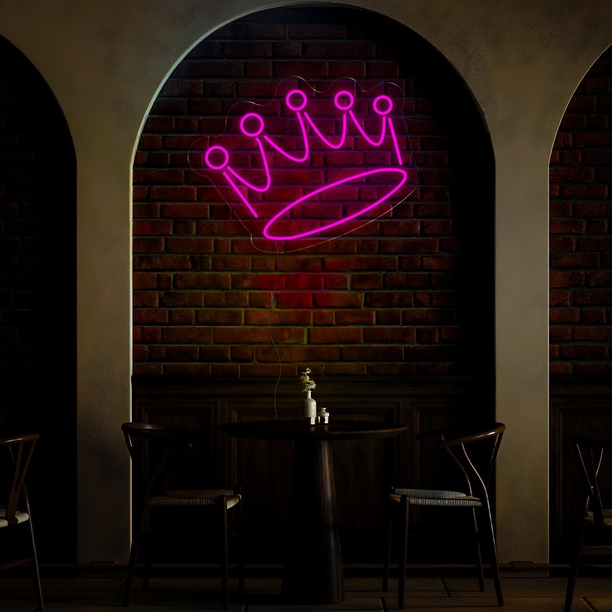 Crown Led Neon Sign - Reels Custom